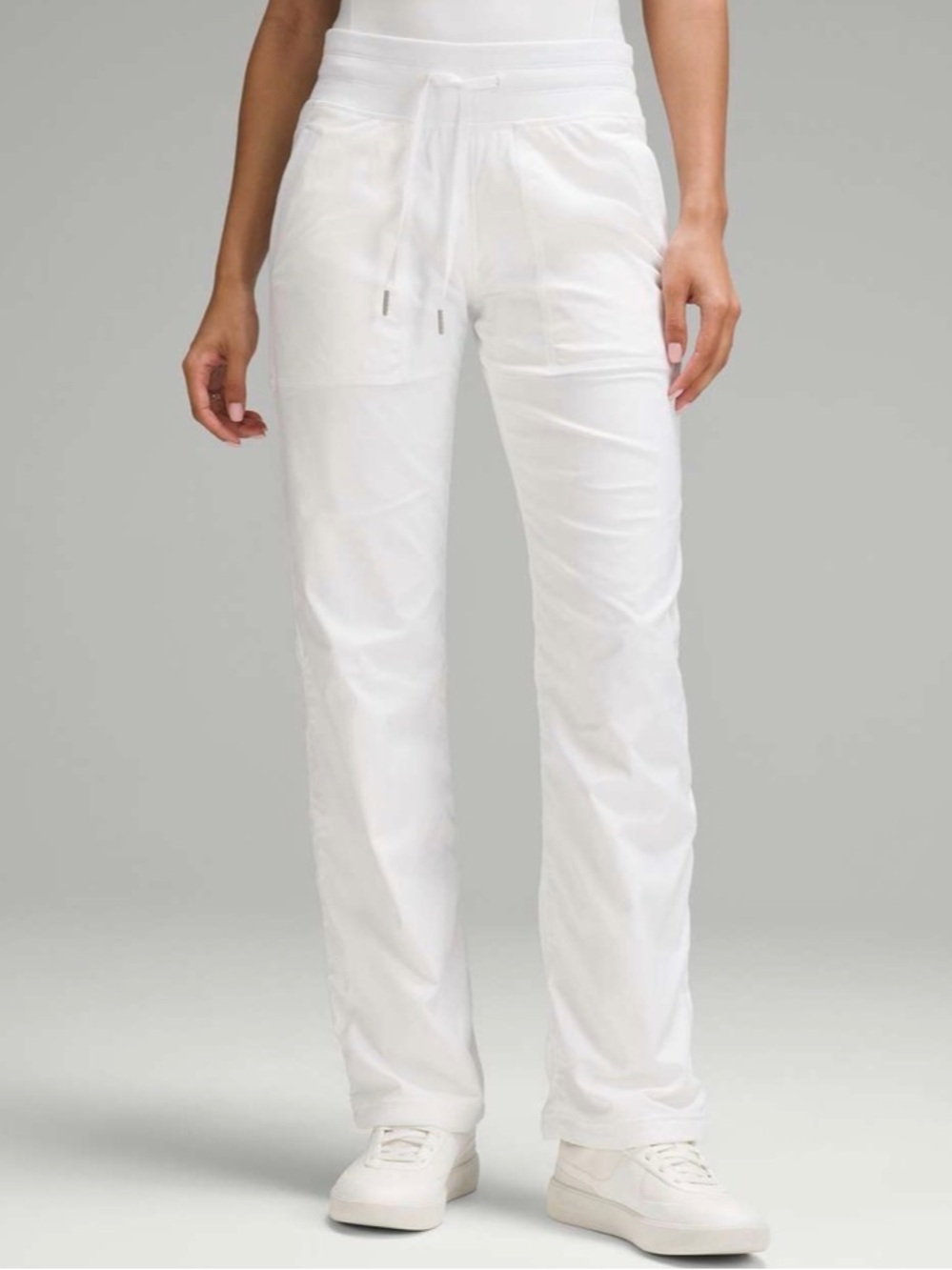 Lululemon Dance Studio Mid-Rise Pant *Short White Size 8